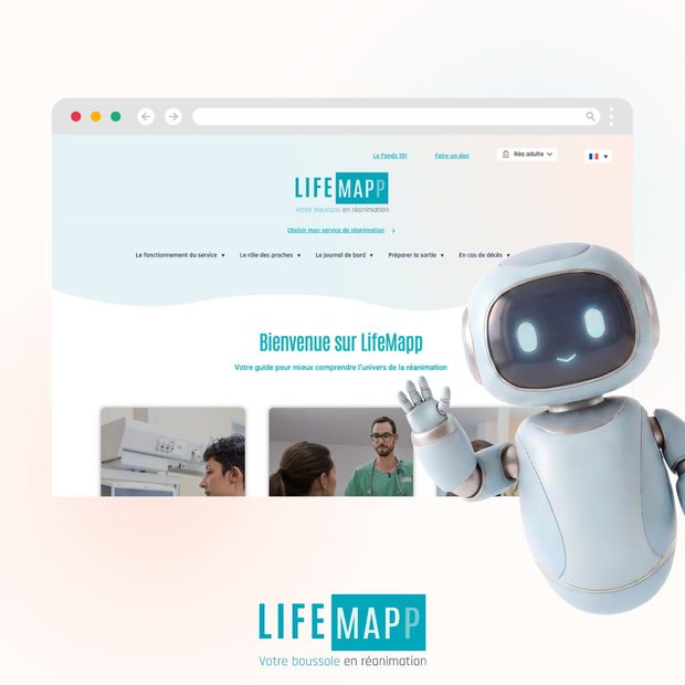 Visuel de NAVI, le compagnon LifeMapp