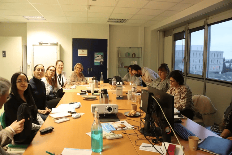 Rencontre d'un groupe de soutien Mercier