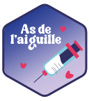 Sticker As de l’aiguille