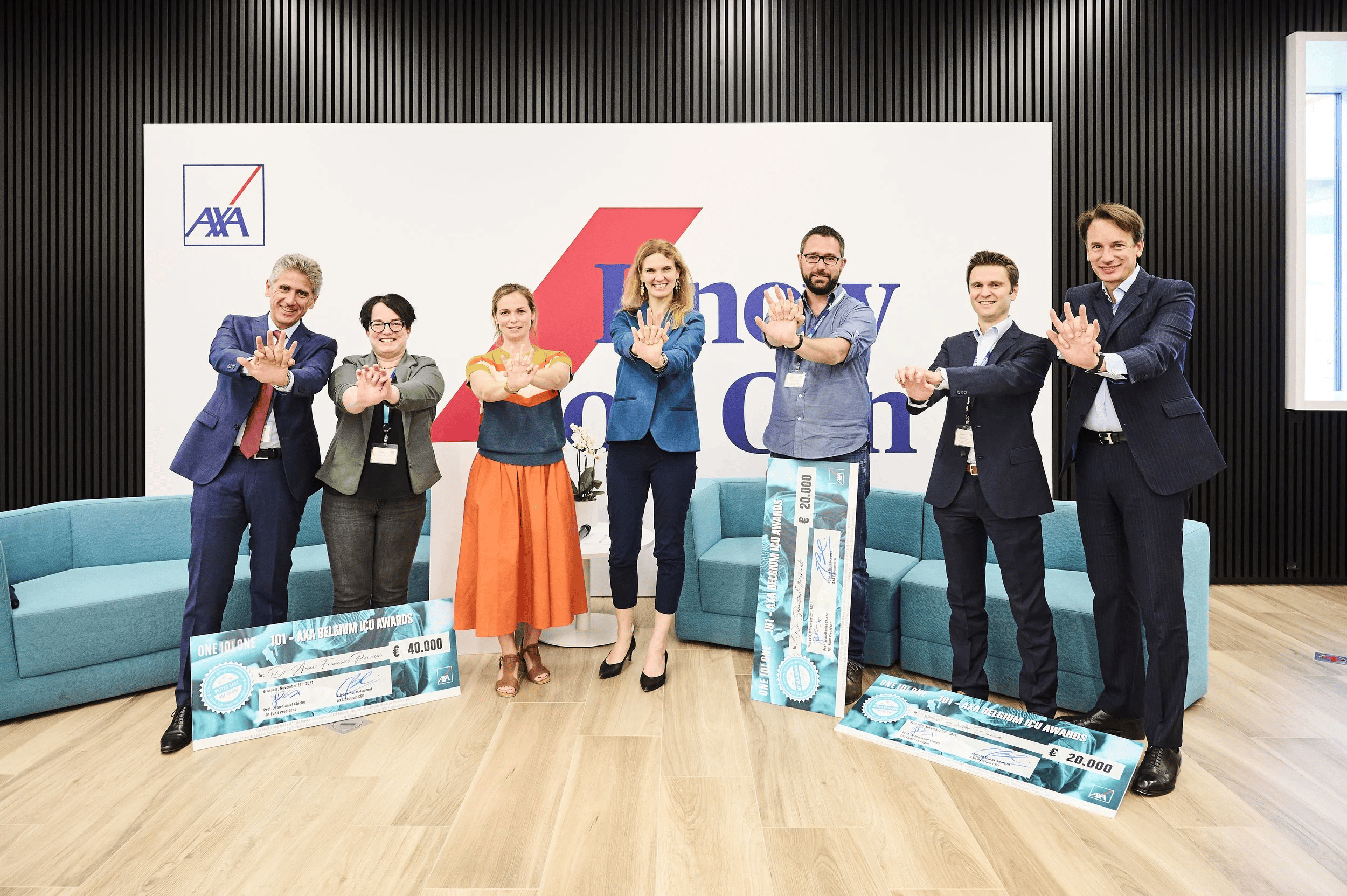 AXA Belgium ICU Awards