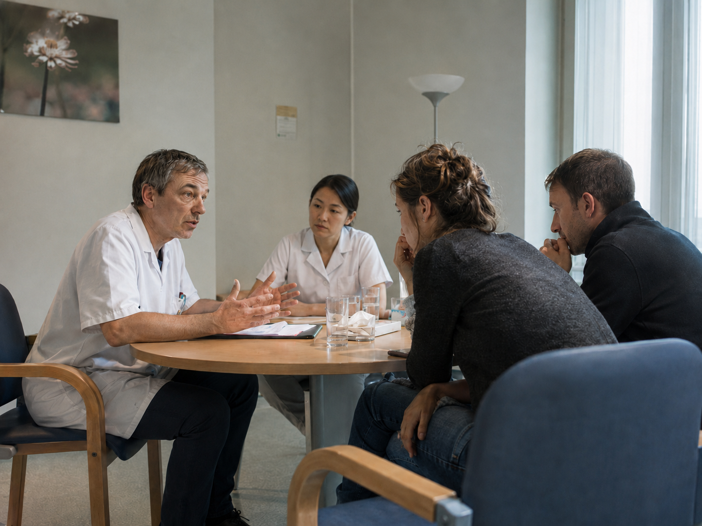 Proches d'un patient hospitalisé