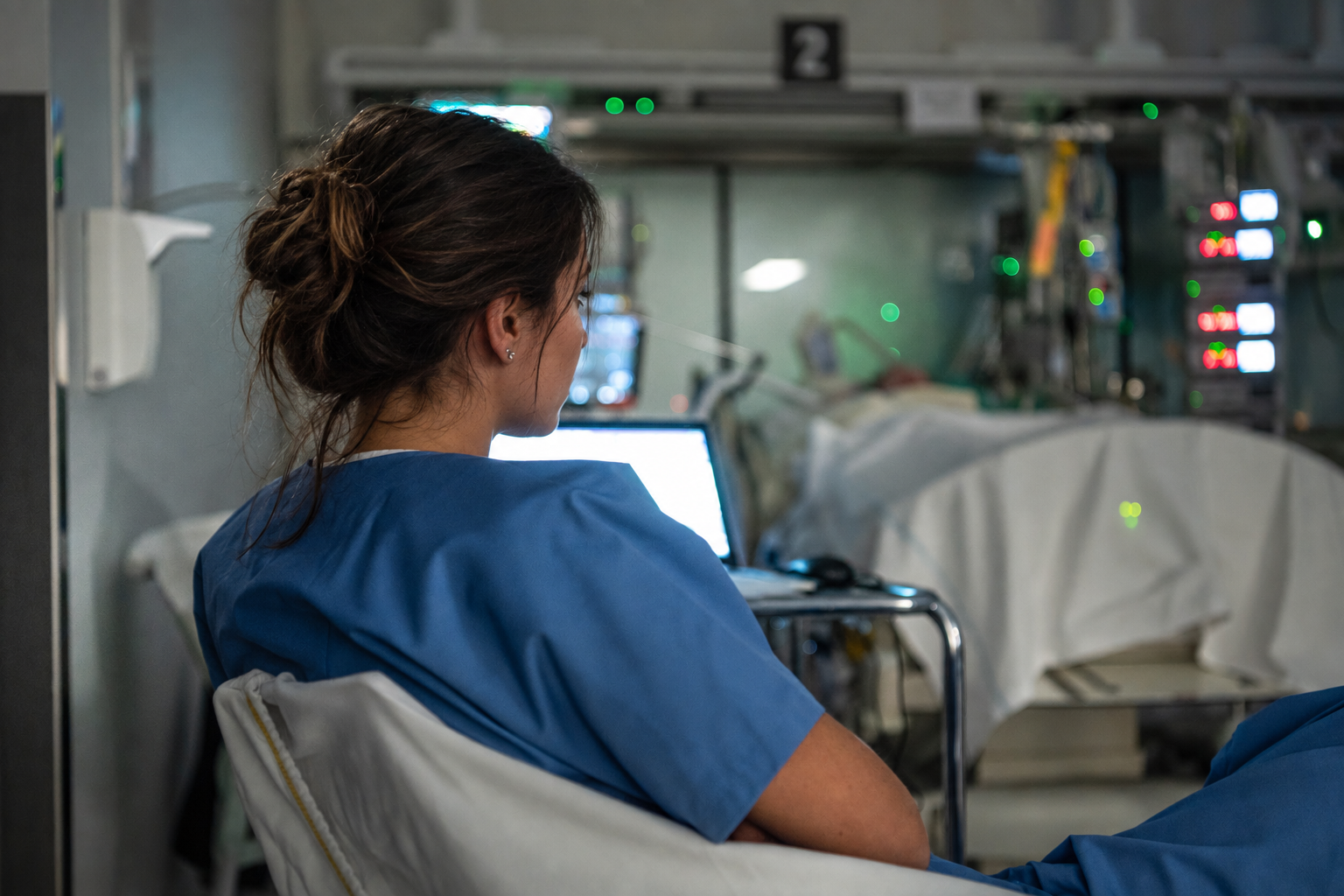 Proches d'un patient hospitalisé en réanimation