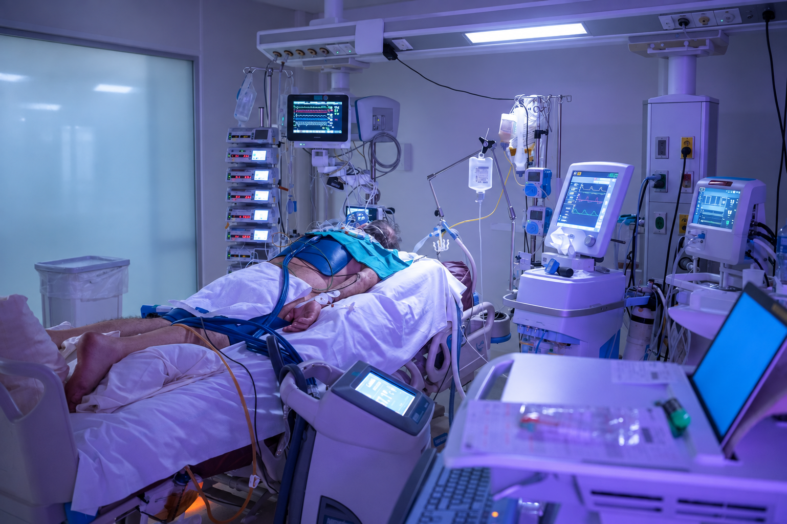 Illustration du sepsis en réanimation