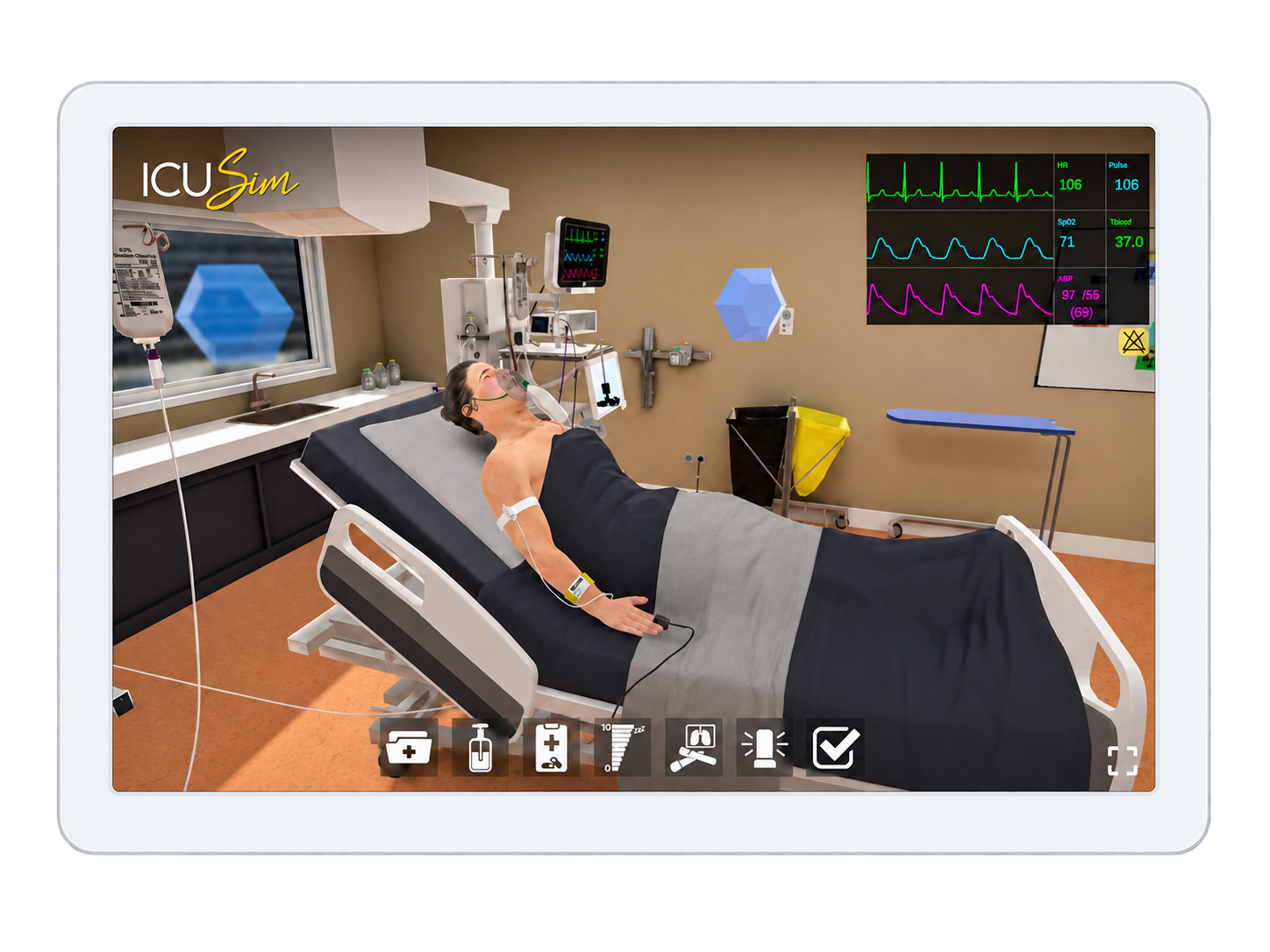 La plateforme de formation 101 EVIDENCE et ICU SIM